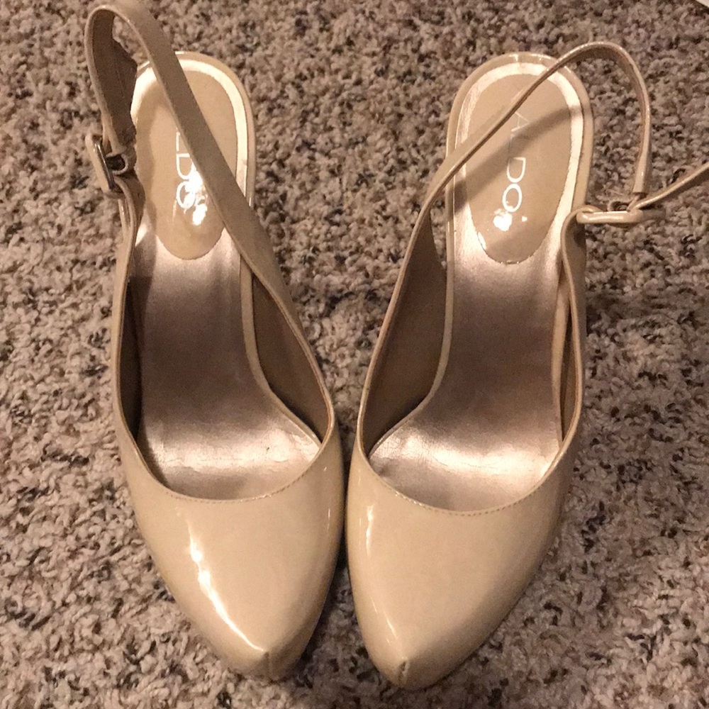 Aldo patent leather stilettos